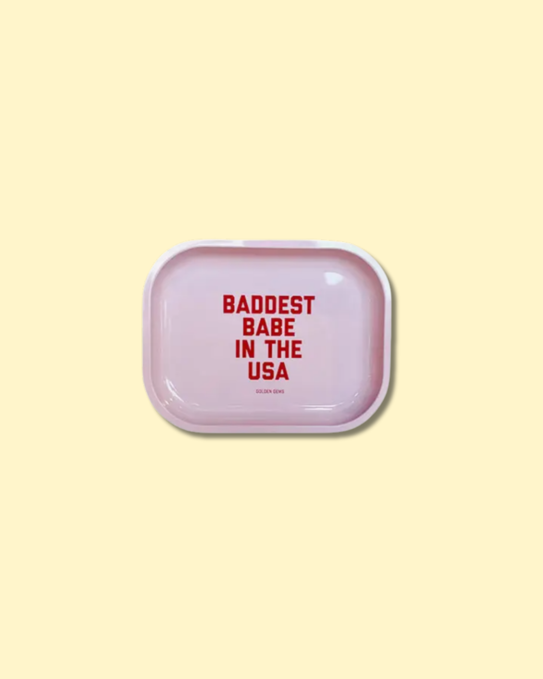 Baddest Babe in the USA Rolling tray