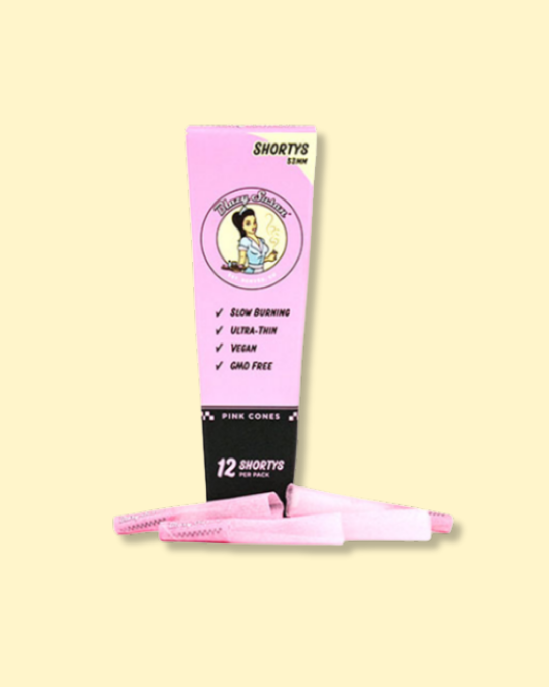 Blazy Susan Shorty 53 mm Cones – 12 Pack
