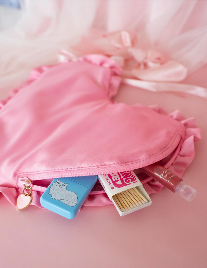 Coquette Heart Smell Proof Bag
