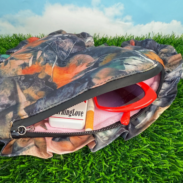 Camo Heart Smell Proof Bag
